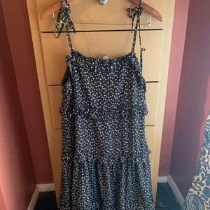 Nasty Gal tiered maxi dress